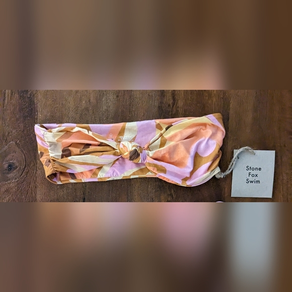 Women's Free People Stone Fox Lele Bikini Swim Top NEW Tropic - Picture 7 of 8